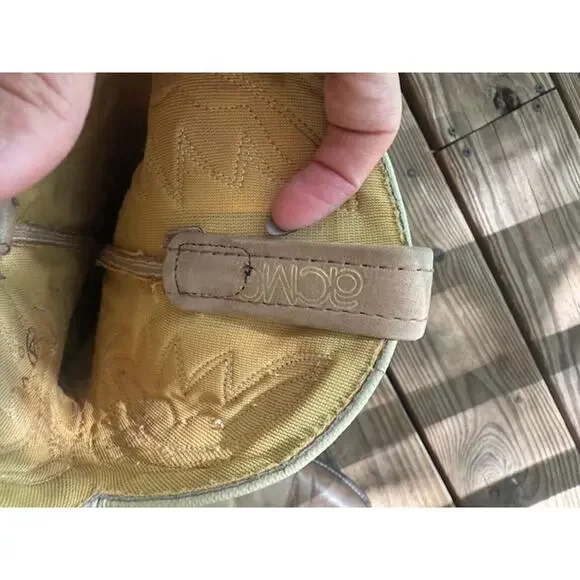 Vintage Acme Brown and Tan Cowboy Boots Size 7 - Picture 4 of 5